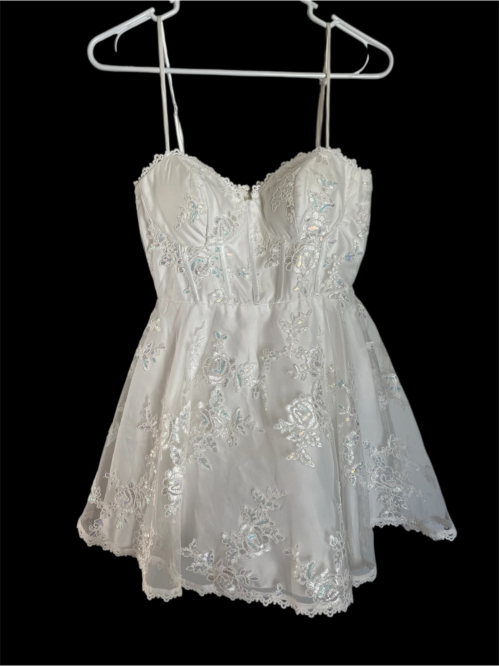 Mini formal wedding/homecoming dress size XS